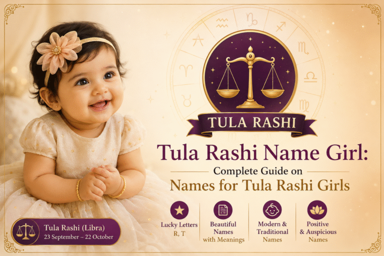 Tula Rashi Name Girl