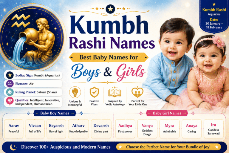 Kumbh Rashi Names