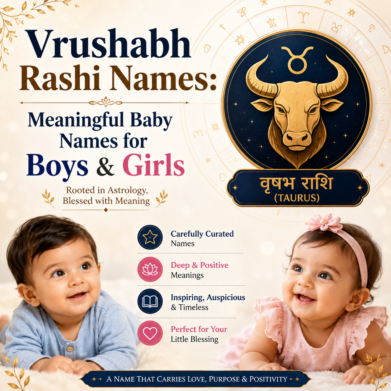 Vrushabh Rashi Names