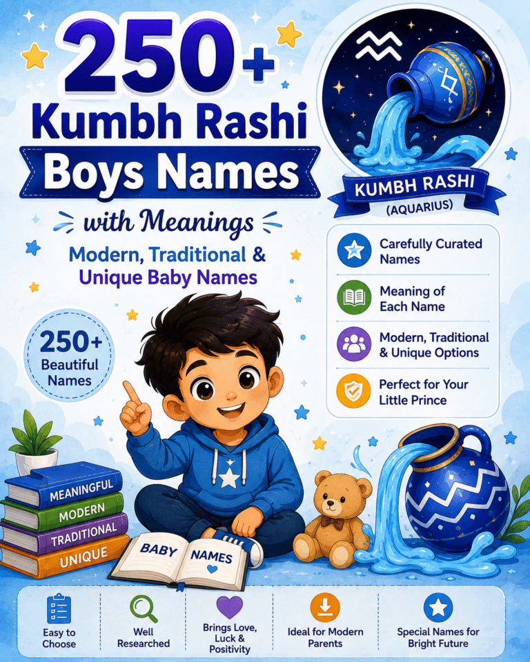 Kumbh Rashi Name Boy