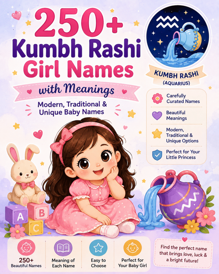 Kumbh Rashi Girl Names