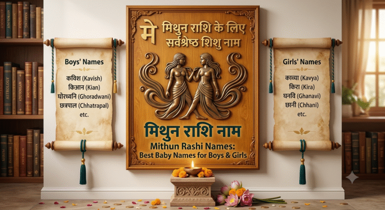 Mithun Rashi Names