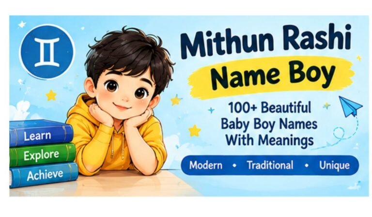 Mithun Rashi Name Boy