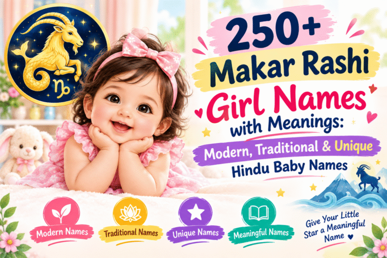 Makar Rashi Girl Names