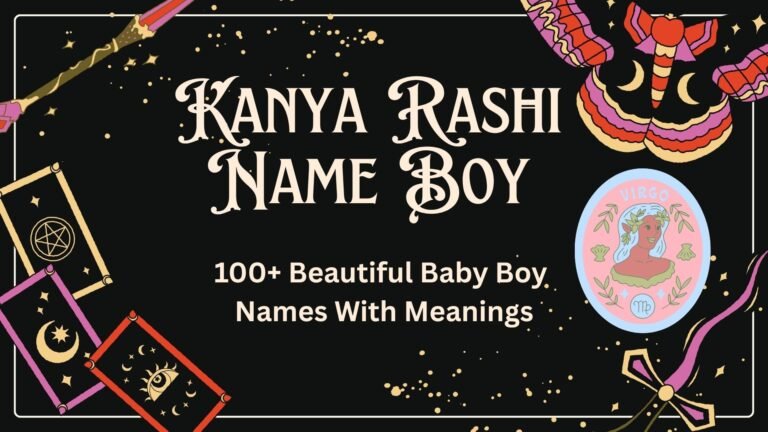 Kanya Rashi Name Boy